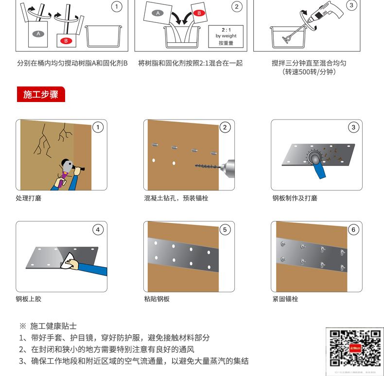 包钢福州粘钢加固施工过程